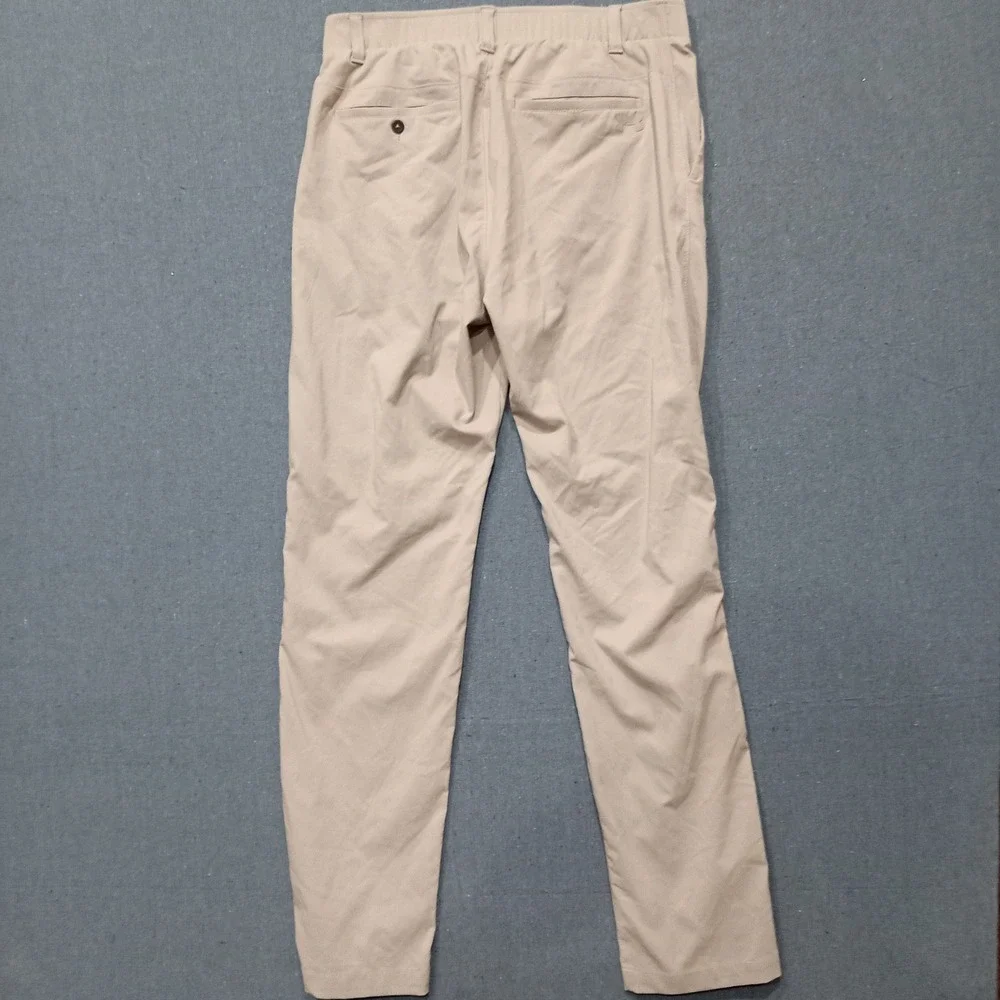 Under Armour Showdown Golf Pants Mens 34x34 Tan Khaki Tapered Leg 1309545
